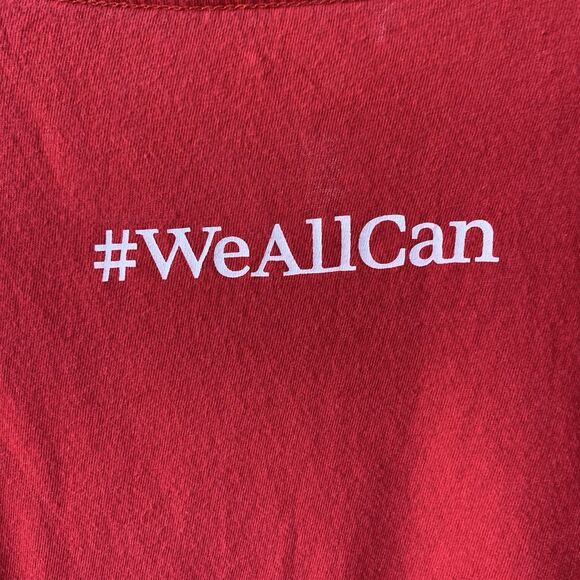 American Eagle Outfitters Seriously Soft Love Kiss Graphic Tee Women's Red Large - Picture 11 of 13